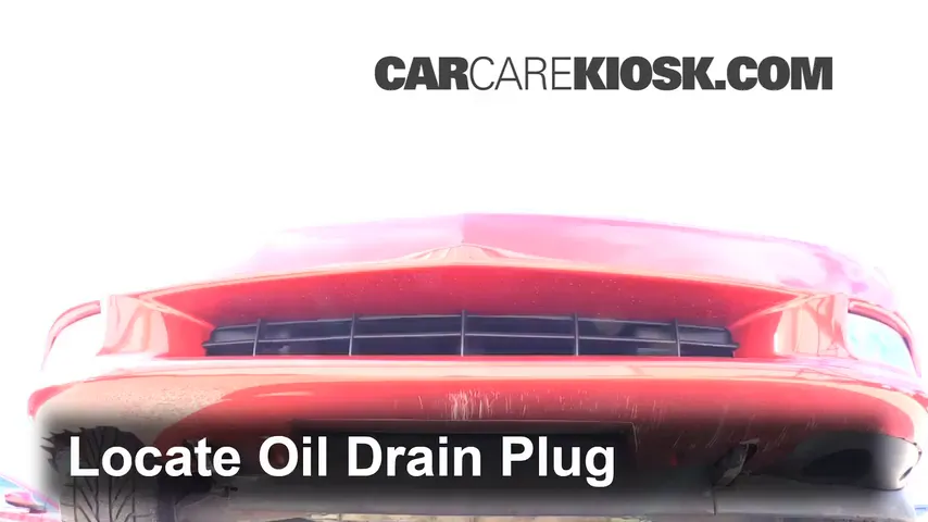 2006 Chevrolet Corvette 6.0L V8 Convertible Oil Change Oil and Oil Filter